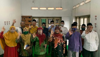 PAC GP Ansor Sidoarjo Merapat ke Paslon Nomor 3 Kelana Aprilianto-Dwi Astutik