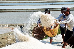 Produksi Garam Rakyat di Kabupaten Pamekasan Turun 121 Ribu Ton