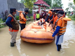 Tamu Langganan Gresik Selatan Datang Pagi Ini, Balongpanggang dan Benjeng Terendam