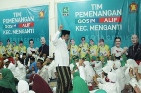 Hadapi Kampanye Hitam, Qosim Alif Ajak Pendukungnya Ikhtiar dan Bersalawat