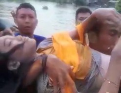 Nafisah, Korban Tenggelam Kali Lamong di Gresik Ditemukan Dalam Kondisi Meninggal