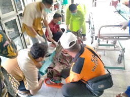 Perahu Tambang Pasir Terguling, Dua Orang Tewas Tenggelam di Bengawan Solo