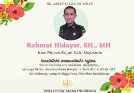 Terpapar Covid-19, Kasie Pidsus Kejari Mojokerto Meninggal Dunia