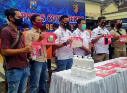 17 Pengedar dan Pengguna Narkoba Diamankan Satreskoba Polres Jember