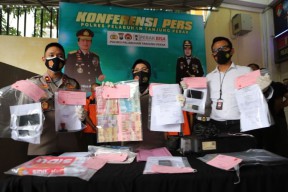Polres Tanjung Perak Bongkar Sindikat Pembuat Surat Hasil Rapid Test Palsu