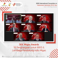 SKK Migas Beri Penghargaan Untuk 18 Perusahaan KKKS dan Lembaga Pendukung