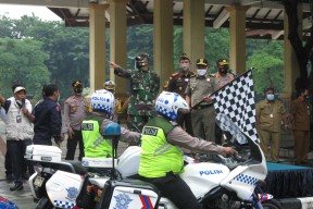 PPKM di Sidoarjo Dimulai, Pelanggar Dikenakan Tipiring   