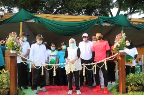 Pemkab Bojonegoro Hadirkan Ruang Terbuka Hijau, Taman Gajah Bolong di Ujung Timur