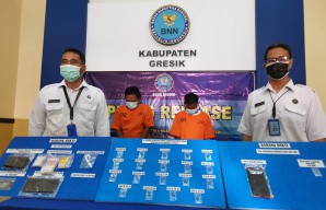 Lagi-lagi Peredaran Narkoba Jaringan Lapas Terbongkar, BNNK Gresik Enggan Sebut Nama dan Lokasi Lapas