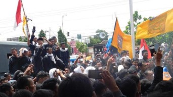 Rombongan PSHT Marah Karena Anggotanya Dipukul Geng Motor di Dawarblandong Mojokerto