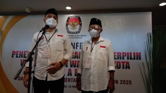 KPU Tetapkan Eri-Armuji Wali Kota dan Wakil Wali Kota Terpilih Surabaya