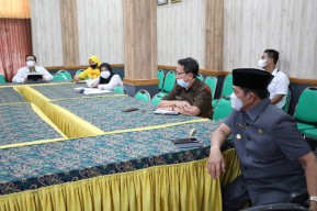 PAD Sektor Wisata Rendah, Pj Bupati Sidoarjo Evaluasi Pelaksanaan Anggaran Disporapar
