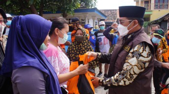 Puluhan Rumah Warga Disapu Puting Beliung, Pemkab Sidoarjo Bantu Perbaikan