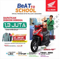 Promo Terbaru Honda Matic, Ada Hadiah dan Diskon.