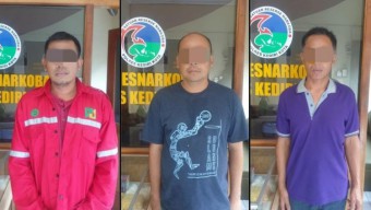 Tiga Pengedar Sabu Kota Kediri Diringkus, Ini Nama-nama Pelaku