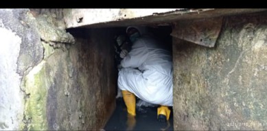 Waduuuh! Pasien Positif Covid-19 di Bojonegoro Kabur dari RS Sembunyi di Selokan