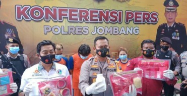 Satu Keluarga di Jombang Kota Santri Bisnis Narkoba, Omzetnya Miliaran Rupiah