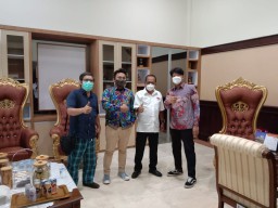 Syuting 'Lara Ati' di Surabaya, Bayu Skak Sowan Pemkot