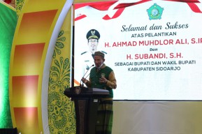 Pimpin Sidoarjo, Gus Muhdlor Berharap Dapat Pengawalan Para Kiai