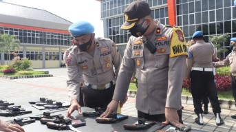 49 Senpi Personil Polres Gresik Ditarik, Ini Penyebabnya