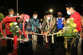 Desa Bungurasih Sidoarjo Dapat Bantuan Alat Fitnes Senilai Rp 150 Juta dari Kemenpora