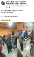 Viral Lurah di Ponorogo Berjoget Bareng Wanita ‘Ora Nggagas’ Prokes