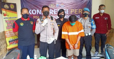 Dorong Motor, Maling Ketangkap Korbannya di Malang