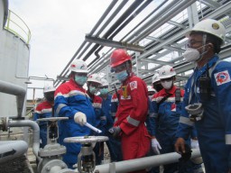 Manajemen PT Pertamina EP Asset 4 Lakukan MWT di CPP Gundih