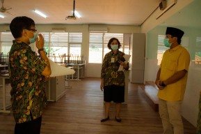 Pastikan Kesiapan Sekolah Tatap Muka, Anggota DPRD Surabaya Gelar Sidak