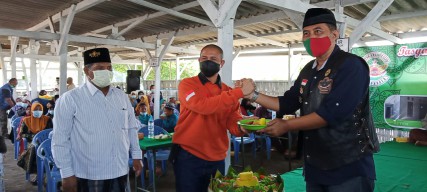 Mushola Reot Selesai Direnovasi, MACI dan Dandim Gresik Bagi-bagi Santunan