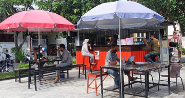 Cafe di Area Fasum, Usaha Pengurus RT Tingkatkan Ekonomi Warga