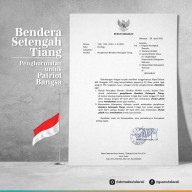 Seluruh Instansi di Pemkab Sidoarjo Kibarkan Bendera Setengah Tiang untuk KRI Nanggala 402