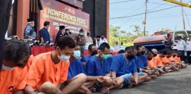 Jelang Ramadhan Polres Bojonegoro Amankan 188 Tersangka dari 169 Kasus