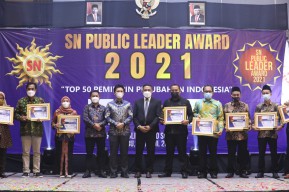 Ikut Berkontribusi Tangani Covid-19, 10 Kades di Jatim Terima Apresiasi