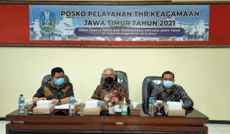 Disnaker Jawa Timur Dirikan 55 Titik Posko Pengaduan THR