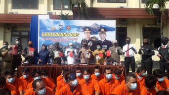 Polres Pasuruan Gulung 25 Pelaku Penyalahgunaan Narkoba Selama 12 Hari