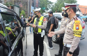 Puluhan Mobil Diputar Balik di Pintu Masuk Sidoarjo dari Arah Selatan