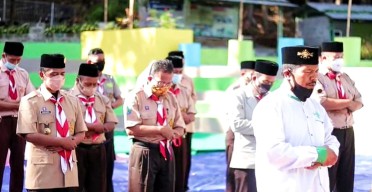 Kwartir Pramuka Purwodadi Gelar Istighosah Untuk Kru KRI Nanggala 402