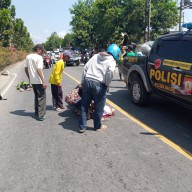 CBR Vs Supra X di Bojonegoro, Satu Orang Masuk Kamar Mayat