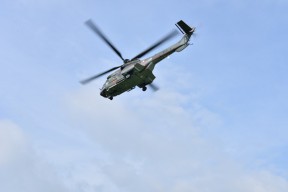 Tingkatkan Patroli Balon Udara, Lanud Iswahjudi Terbangkan Helikopter