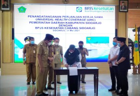 Sandang UHC, 96 Persen Kesehatan Penduduk Kabupaten Sidoarjo Sudah Terjamin