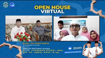 Open House Virtual Ala Bupati YES, Sapa Masyarakat di Lamongan dan Perantauan