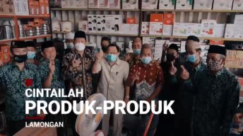 Bupati Yes dan Alim Markus Ajak Cintailah Ploduk-Ploduk Lamongan