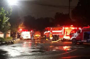 Pabrik Minyak Goreng Ikan Dorang Terbakar Pagi Tadi