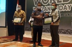 Kepedulian PT Smelting Dalam Konservasi Mangrove Ujungpangkah Dihargai Kementerian Lingkungan Hidup dan Kehutanan