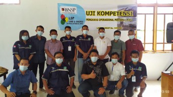 Kembangkan SDM, PT CMI Gelar Uji Kompetensi POP Pertambangan