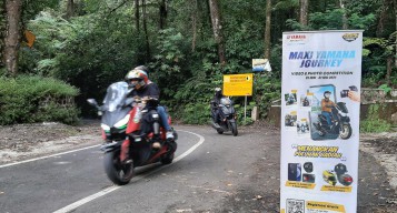 Semarakkan MAXI Journey, Komunitas NMAX Jatim Adakan Kopdargab 7