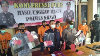 Beraninya Incar Perempuan, Jambret Antar Kota Ini Dibekuk Polres Ngawi