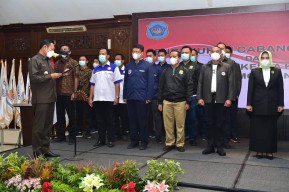 Sepuluh Kepengurusan Cabor KONI Lamongan Dikukuhkan, Salah Satunya Diketuai Kapolres