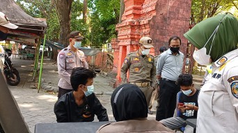 Satgas Prokes Nganjuk Gelar Sidang Tipiring Pelanggar PPKM